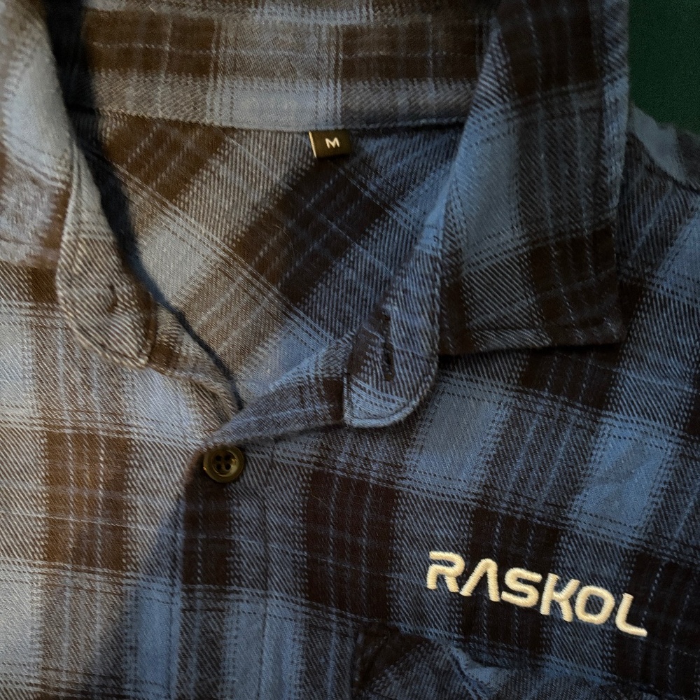 Raskol Apparel blue flannel